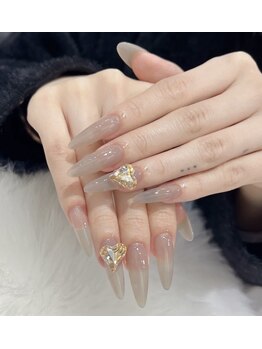 クイーンズビューティーサロン 新宿本店(Queen's beauty salon)/チップ　ワンカラー　パーツ別