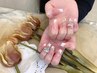 【人気No.3《チップスカルプ》持ち込みデザイン+ストーン付け放題¥　￥13980
