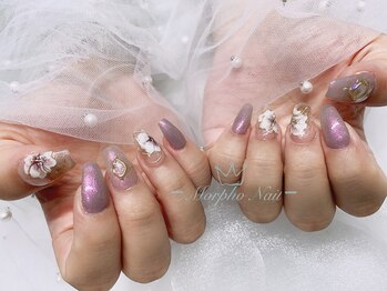 モルフォネイル(Morpho nail)/#デザインやり放題
