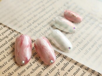 12月限定 マーブルアート