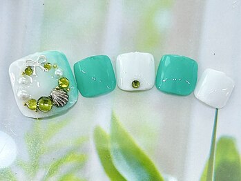 ティーエヌ 大船店/フット定額ネイル☆7700円