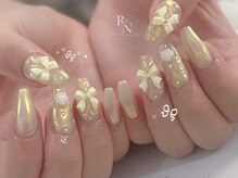 ラニ ネイル(Rani Nail)の雰囲気（スカルプ・チップでの長さだしデザインも◎）