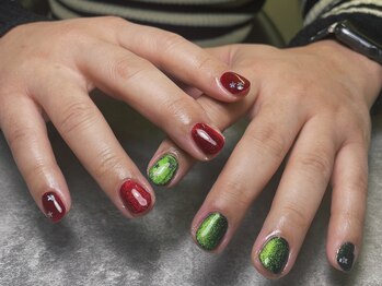 オムネイル 渋谷(HOMME NAIL)/マグネットネイル ¥7.100