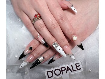 ドパルネイル 上野(DOPALE.Nail)/チップ長さ出し持ち込みデザイン