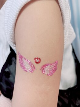 UP Nail & Body Art　ネイル/マグネット/ワンカラー/ブライダルの写真/【イベント・ブライダル】結婚式や特別な日に。ボディジュエリーやジャグアアートで華やかに♪
