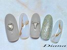 定額ネイル　6,980円　A‐052