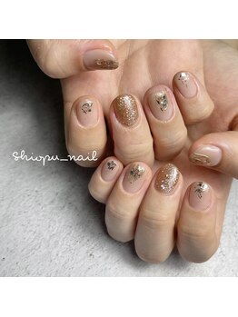 お任せシンプルニュアンスネイル