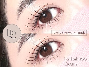 リステン(Lis 10)/束感マツエク/フラットラッシュ