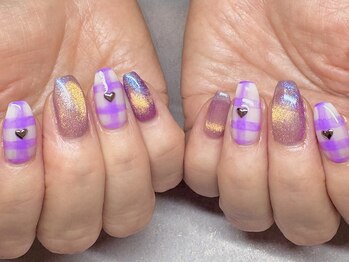 パープルの爪屋/大人のおしゃれカラーネイ