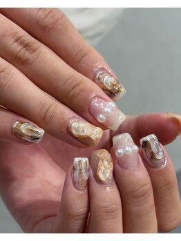 アンネ 千葉中央店(ANNE)/brown orange◯