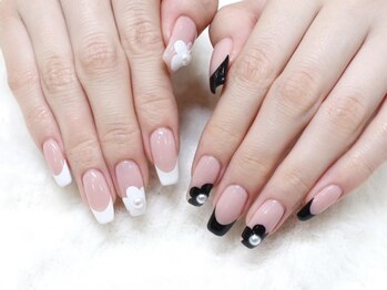 ネイル ビジュー(NAIL BIJOU)の写真/トレンドに合わせたデザインや手が美しく見える長さをご提案♪イベント前にも◎お好みの長さやデザインに★