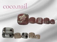 ココネイル 吉祥寺(coco.nail)/フット 冬ネイル チェック