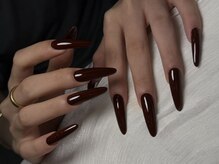 センスネイル(Sense Nail)/秋冬ネイル　エレガントデザイン