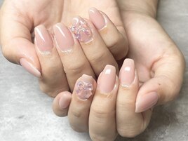 シンプルピンクリボン