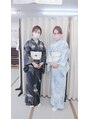 プライベートエステティックサロン アメジスト(AMETHYST)&nbsp;お仲間とお着物。着物女子なんです☆