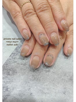 プライベート ネイルサロン マーマ(murmur)/スキニーフレンチ