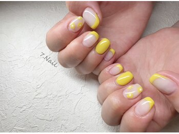 ナナネイル(7.Nail)/イエローフレンチ