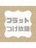 《フラットラッシュ》軽量×持続力◎ぱっちりとしたお目元に♪付け放題