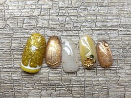 定額　初回8000 レモンネイル