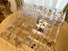 各タイプに合わせたアクセサリーが100点以上◎