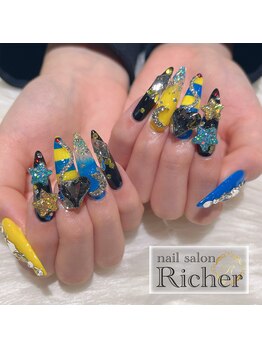 エスフィーネイルサロン リシェル(Esfy nailsalon Richer)/ポケモン概念ネイル