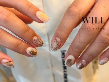 ネイルサロン ウィル 恵比寿(will)の写真/【プチプライスでシンプルアート¥7980!当店オフは毎回無料♪】インスタ映えするトレンドデザインを格安で♪