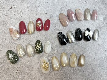 レイ(Lei)の写真/[成人式★ご予約お早めに!!]成人式限定デザイン/セミオーダーチップで自慢の手元に♪結婚式/特別な日にも◎