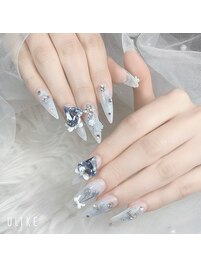 ハートネイル、さくらんぼネイル