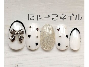 モノトーン&リボン☆定額¥6980