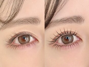 ワンアンドオンリー(One&Only)の写真/*1万人以上の施術実績*エクステ×パーマの良さ両方取り!《パリエク》or《アンドヘルシー》で理想の目元♪