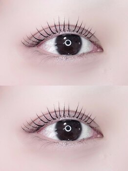 アモージュ(AMOJYU)の写真/丁寧な施術×高技術で上品な目元を演出♪根本からしっかり立ち上げることでうれしいアイキャッチ効果も◎