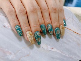 お花アートネイル