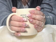 ウェーブネイルサロン'('Wave Nail salon)/持ち込みデザイン/フィルイン