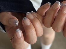 ザ コースト バイ ネオリーブ(The coast by neolive)/ラメフレンチネイル　担当:kana