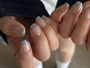 ザ コースト バイ ネオリーブ(The coast by neolive)/ラメフレンチネイル　担当:kana