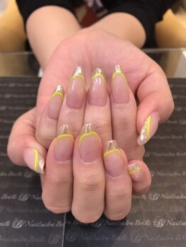 エスフィーネイルサロン ブリーユ(Esfy nailsalon Brille)/ミラーフレンチ