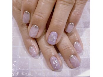 マーブルnail