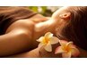 【女性】ホットストーン×オイルリンパマッサージ90分　　　