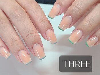 スクエア細フレンチ