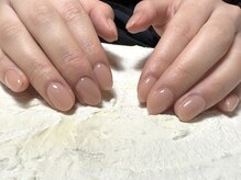 デューネイルスタジオ(dew nail studio)/つやつやピンクベージュ