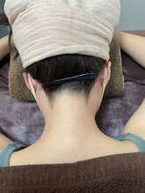 カルム(calm.)/うなじシュガーリング後