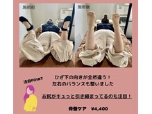 カルナ(CARNA)/バラバラな足がそろう！骨盤ケア