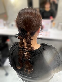 アトリエはるか ミナモア広島店/ヘアセット