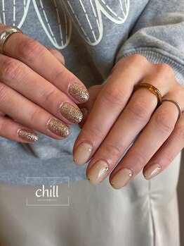 チル(chill)/アシンメトリーネイル