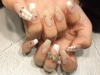 キャットミントファミリー 水沢店(キャットミントfamily)の写真/毎月新作が続々追加！豊富なアート種類×自爪に優しいフィルイン技術☆持ち込みデザインも対応可能です！