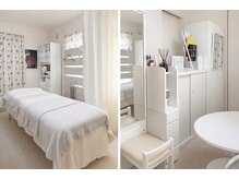 ポーラ DREAM LOVELY(POLA)の雰囲気(白を基調とした清潔感のある空間で、ゆったりとお過ごせます)