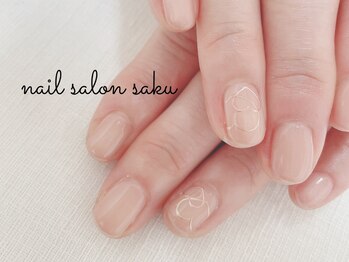 サク(saku)/ミラーアート/ハート