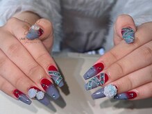 ウメネイルスタジオ(UME NAIL STUDIO)/長さだしやり放題×つけ放題