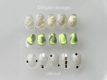 リリア ネイルサロン(Lilia Nail Salon)/simple Design 