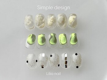 リリア ネイルサロン(Lilia Nail Salon)/simple Design 